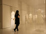 Student in MoMu (Fashion Museum).