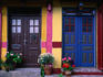 Colourful houses of Gudhjem.