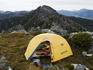 Alpine camping in the Frankland Range.