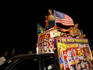 Thai boxing (Muay thai) advertising van.