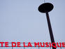 Sign detail, Cite de la Musique.