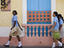 Teenage schoolgirls, Dominican Republic