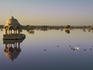 Early morning on Gadi Sagar lake.