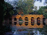 Eight tiered, 16th century stone bridge called Athpula in Lodi Gardens.