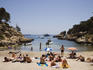 Cala Cap Falco beach and cove.