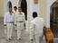 Mariachi musicians at Plaza Mijares.