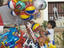 Boy and balloons at Plaza Mijares.