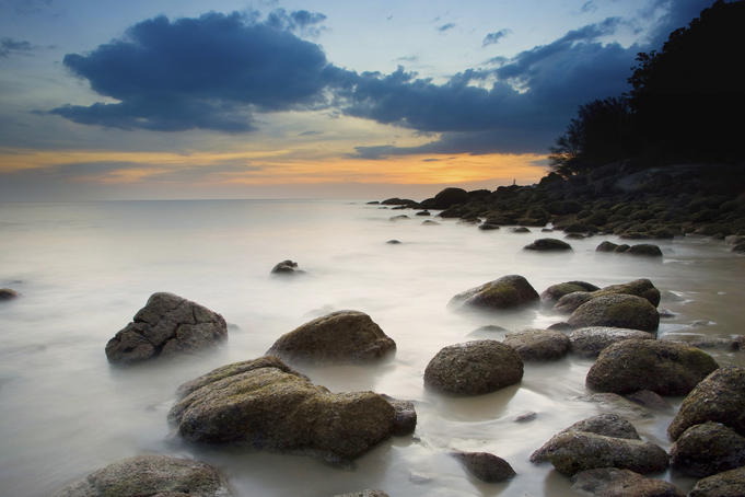 Karon Beach sunset.