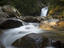 Waterfall and stream.