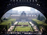 Eiffel Tower with Parc du Champ de Mars in background.