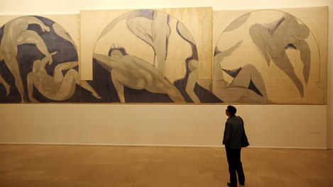 Maritess' work display in permanent exhibition in Musee d'Art Moderne de la Ville de Paris.