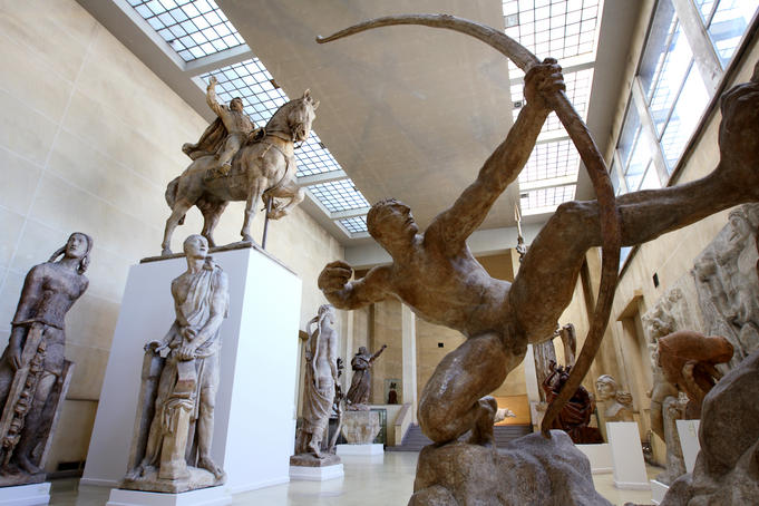 Interior of Musee Bourdelle.