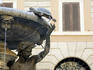 Fontana delle Tartarughe (Fountain of Tortoises) detail depicting boy lifting tortoise upwards.