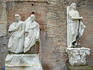 Statues at Museo Nazionale Romano: Terme di Diocleziano (Diocletian's baths).