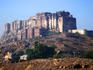 Ramparts of Mehrangarh Fort.