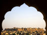 Jaisalmer Fort from Vyass Chhatris.