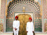 Palace Guards at Peackock Gate, Pitam Niwas Chowk, City Palace.