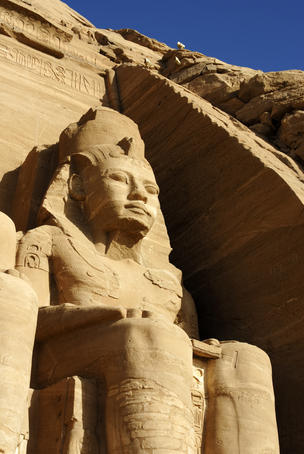 Colossus at Great Temple Of Ramesses II (aka Ramesses the Great).
