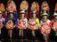 Jacchigua Ecuatorian folkloric ballet performers.