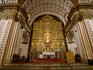 Main altar inside Church of Nuestra Senora de Guapulo.