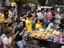 Devotees at Erawan Shrine.