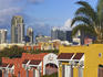 Downtown of San Diego, seen from Sherman Heights.
