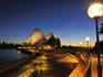 Sydney Opera House at dawn.