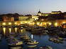 Old Harbour at dusk.