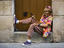 Eccentric Cuban woman, Havana