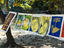 Artwork drying at Luang Prabang School of Fine Arts.