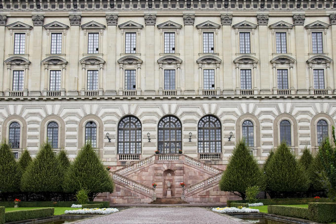 Stockholm Royal Palace (Kungliga Slottet) facade.