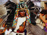 Aztec's perform on the sacred precinct of Tenochtitlan in Mexico City's Zocalo