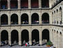 Courtyard of the National Palace in Mexico City