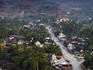 Overlooking Luang Prabang to the northwest.