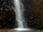 Waterfall near popular hiking trail in Monteverde.