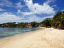 One of many pristine beaches on Roatan Island.