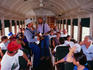 The good old boys entertain the masses on the Grand Canyon Railway between Williams and the South Rim, Arizona