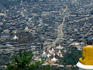 Statue of Gautama Buddha on hilltop overlooking town, north Mogok. (Please credit photographer as Daniel Young.)