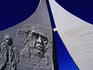 The Monument to the History of Mexico in Cancun - Quintana Roo, Yucatan