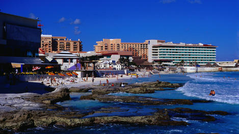Gaviota Azul beach, Cancún