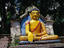 Buddha, Swayambhunath temple, Kathmandu