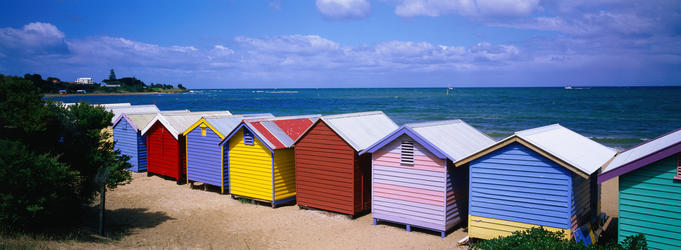 The highly prized and priced Brighton Bay Beachhouses - Melbourne, Victoria
