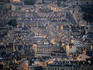 Aerial view of city.