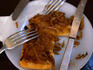 Pissaladiere, onion tart with anchovies, Nicoise specialty - Nice, Provence-Alpes-Cote d'Azur