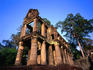 The 'library' building of Angkor's largest monument, the Preah Khan (Sacred Sword) temple. This temple was possibly a temporary residence while Angkor Thom was being completed.
