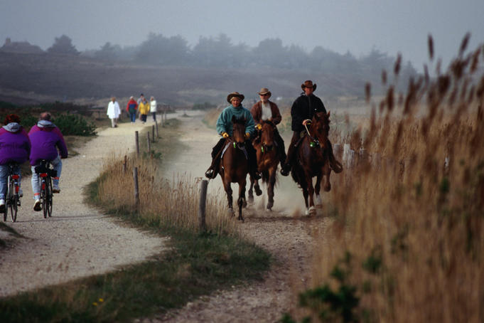 German "cowboys" on Sylt Island