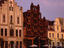 The gabled houses in the Markt (market) of Wismar- Mecklenburg, Germany