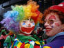 Mum and the kids enjoy the traditional Cologne Carnival, the festival is as old as the city iteslf, however in its present form it only dates back 178 years. The period of fasting or Lent, prior to Easter, was heralded in by 