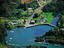 Overhead of Stone Store in Kerikeri, oldest stone building in New Zealand.