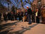 Boules in a square, Barcelona
